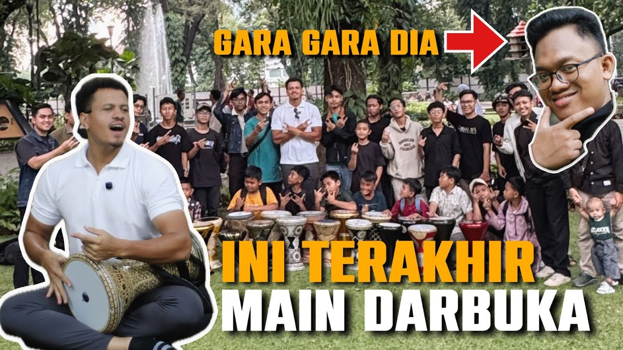 KATANYA UDAH GAK MAIN DARBUKA LAGI ?! NIH GUA KASIH PAHAM !!