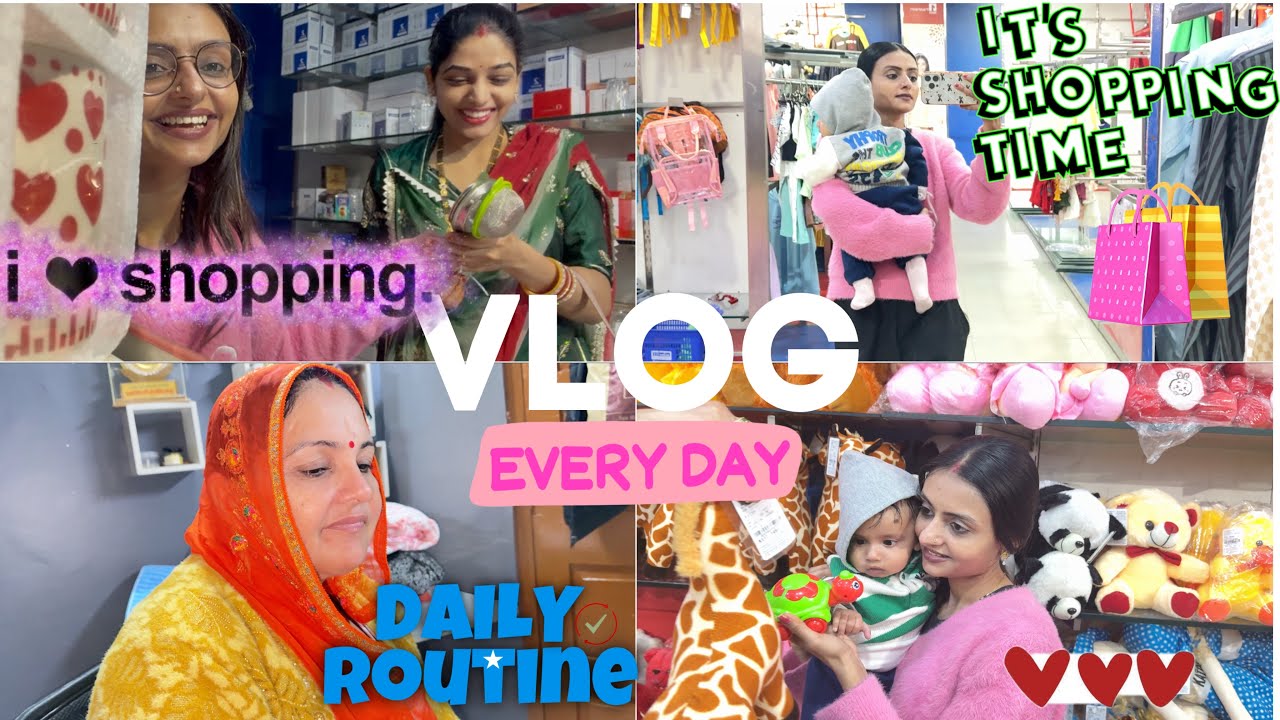 Shopping🛍️outing❤️daily routine✨kitchen👨‍🍳vlog 