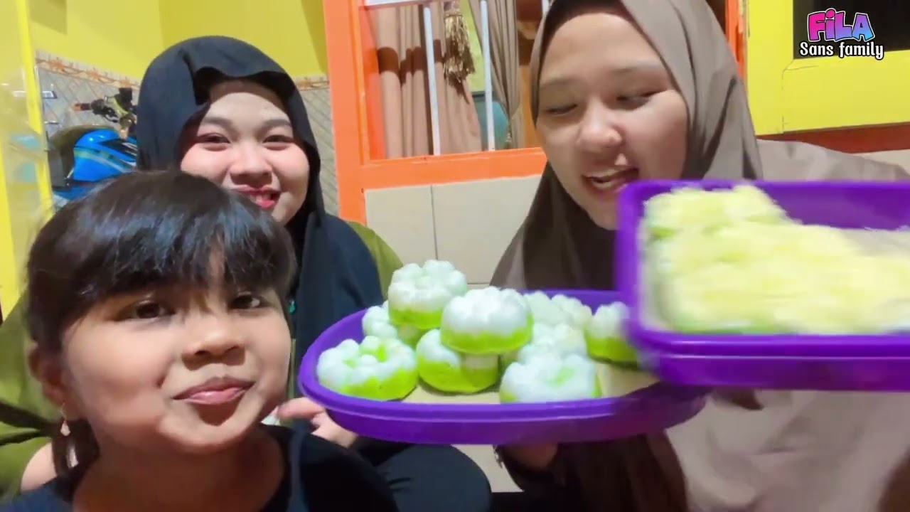 Masak dan makan bersama keluarga || masak kari ayam || masak bala bala