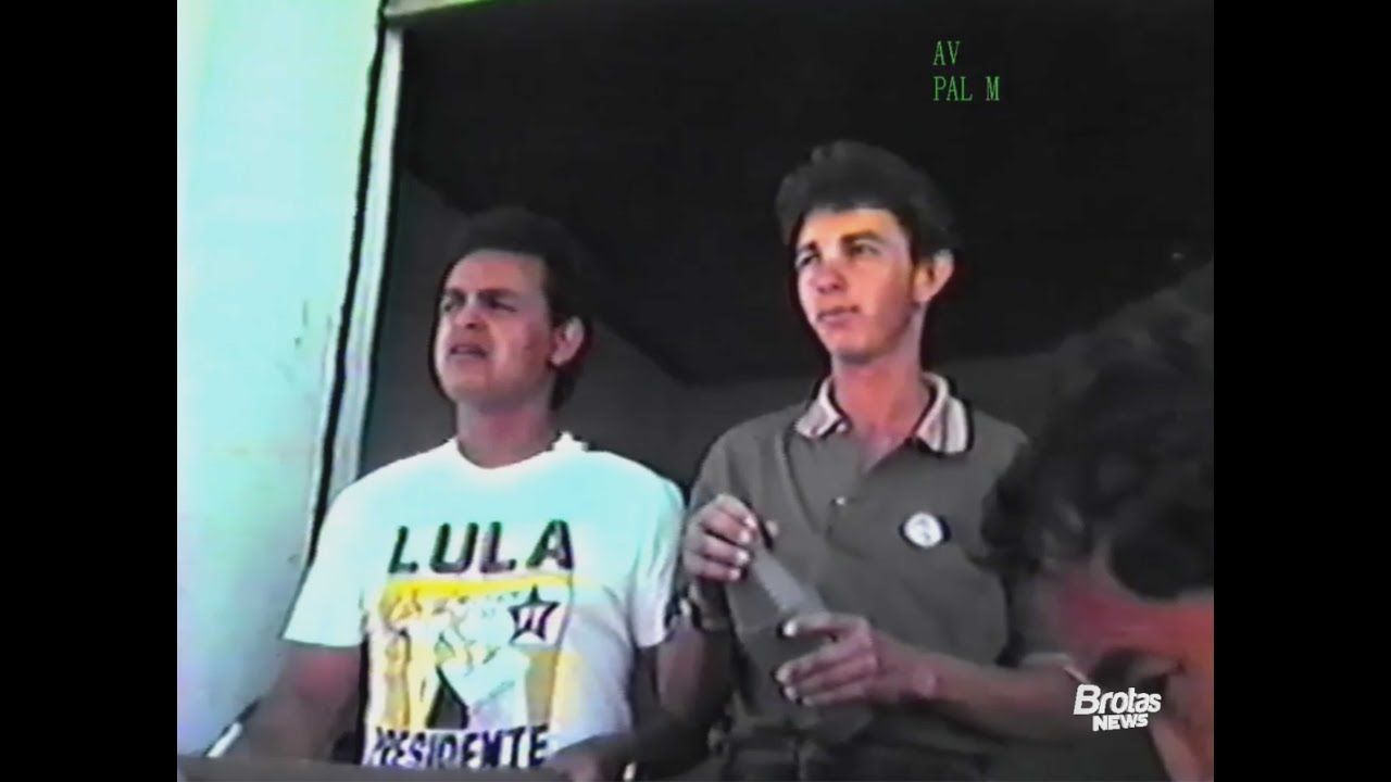 BROTAS DE MACAÚBAS: INAUGURAÇÃO DO COMITÊ DO PT EM 1989