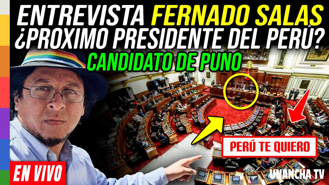 #EXCLUSIVO ENTREVISTA AL ING. FERNANDO SALAS