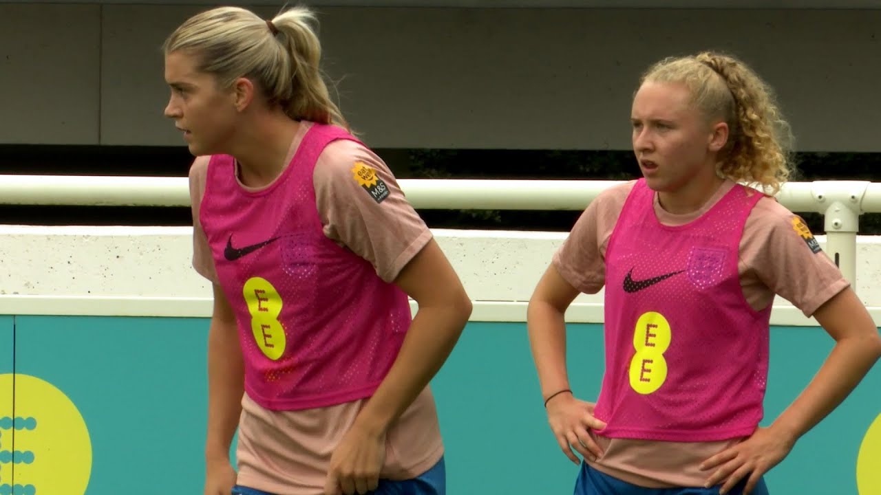 England Women FULL TRAINING SESSION ahead of Australia World Cup