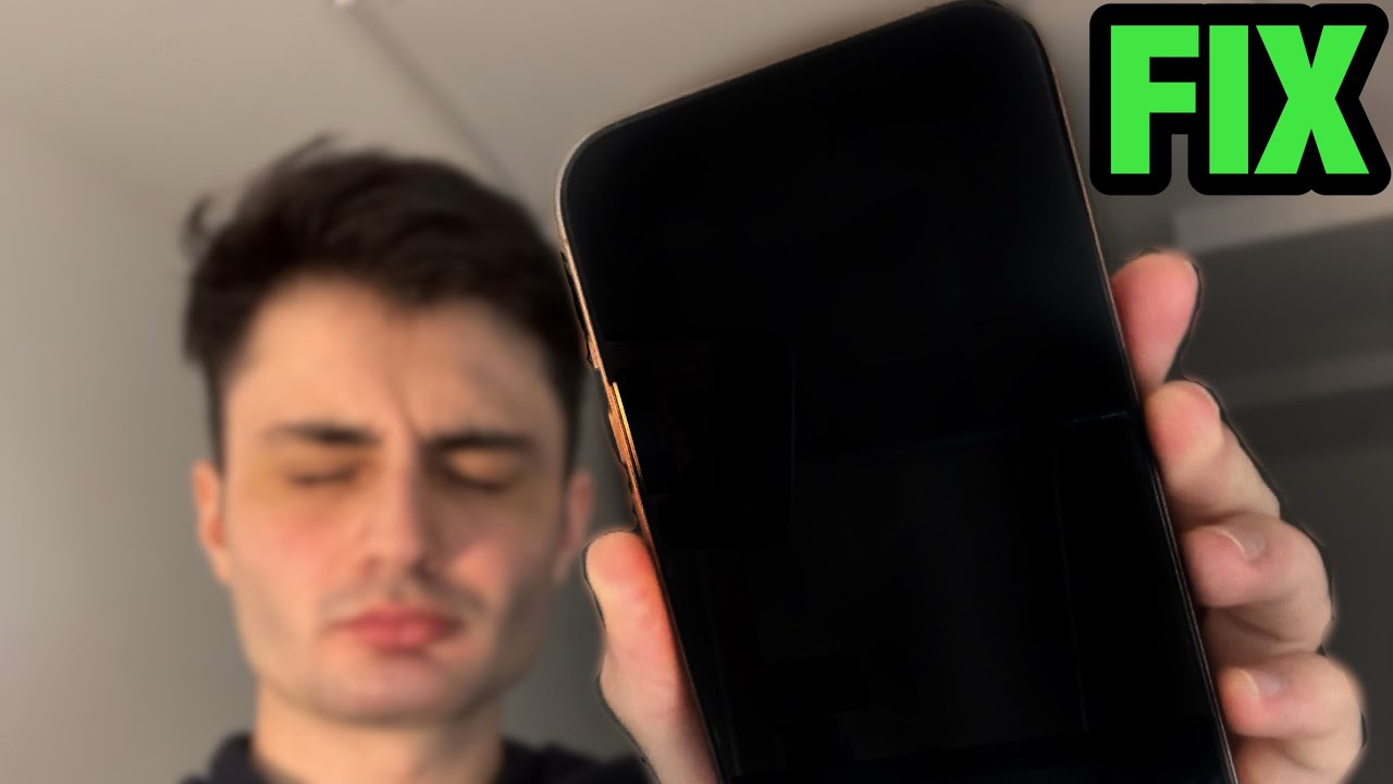 РЕШЕНО: iPhone 16 Pro Max, черный экран смерти, не включается