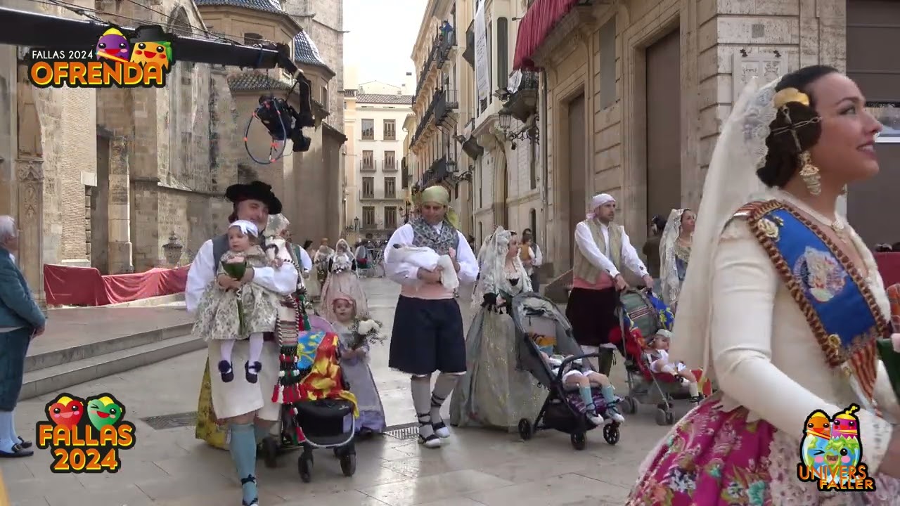 Univers Faller Presenta Buscate en la Ofrenda 2024 Dia 17 Calle San Vicente