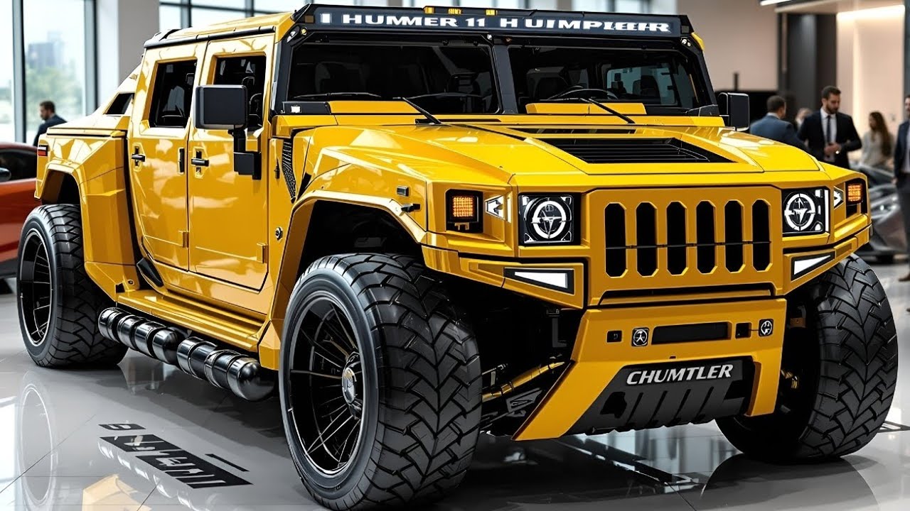 Переосмысленная мощь: концепт Hummer H4 2025 года, где мощь встречается с инновациями