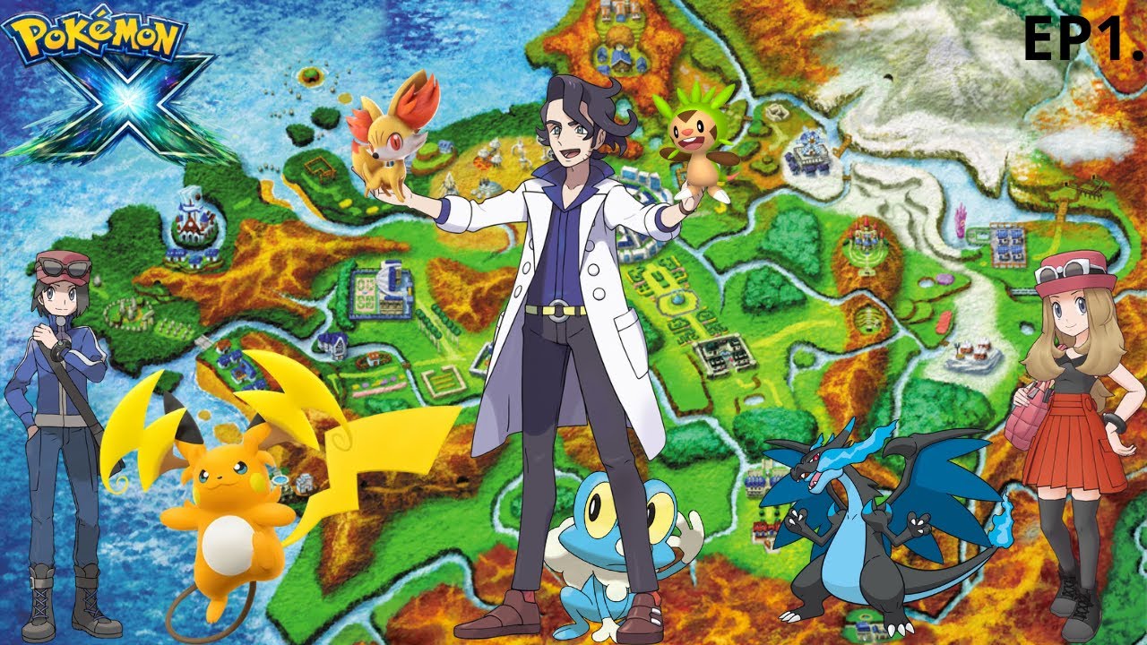 POKEMON X RANDOMLOCKE EP1.EL MEGA COMIENZO EXPECTACULAR 😎