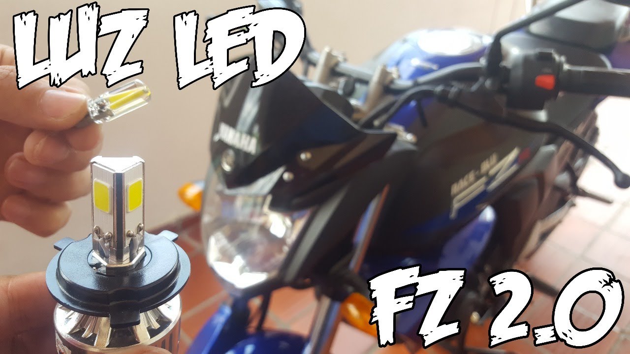Como poner luz led a Fz 2.0
