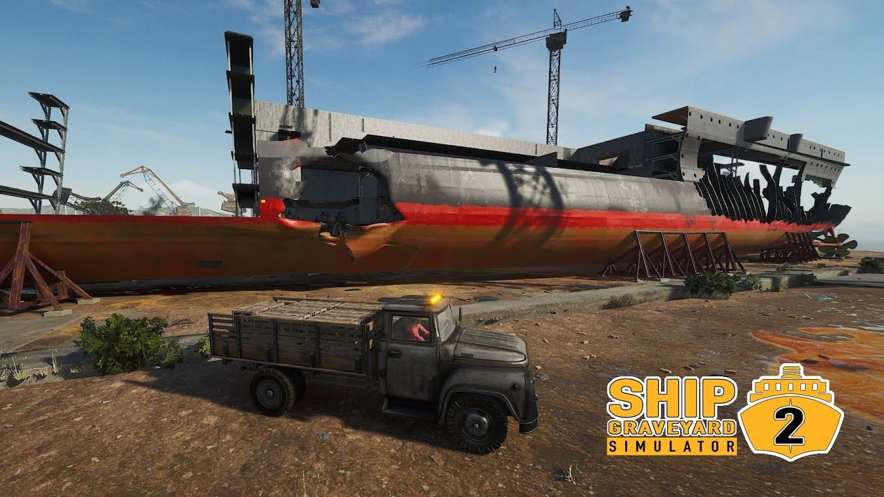 Ripping Through The Steam Aircraft Carrier ~ Ship Graveyard Simulator 2 DLC (Stream)