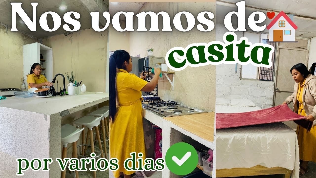 LIMPIEZA GENERAL PARA DEJAR MI🏡CASITA POR VARIOS DÍAS🏡💕#hogar #amadeCasa #limpiaconmigo #motivate💪🫧