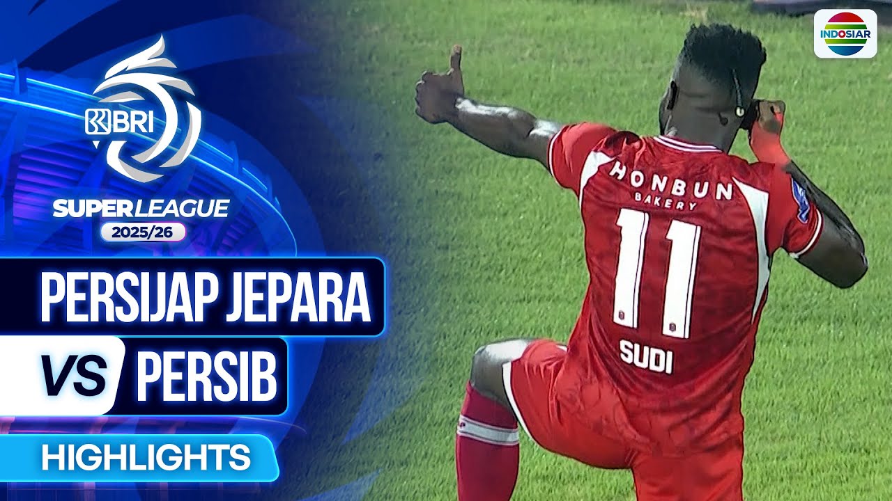 Persijap Jepara VS Persib - Highlights | BRI Super League 2025/26
