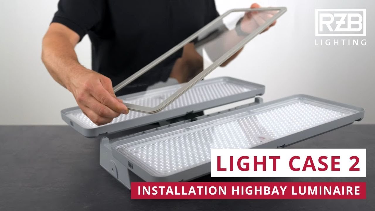 LIGHT CASE 2: Installation |  Highbay luminaires