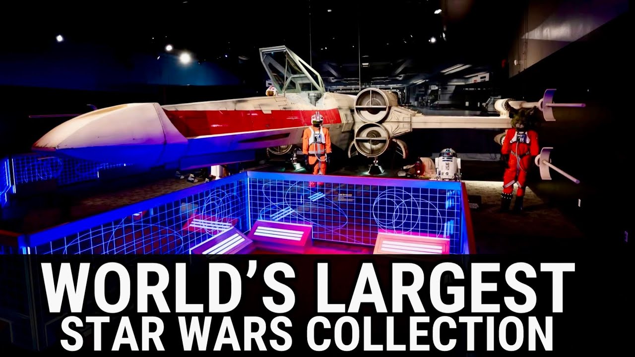 HUGE STAR WARS Collection at The Unofficial Galaxies Exhibit At CosI! - Columbus, Ohio