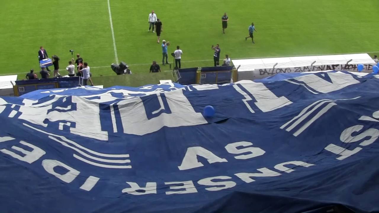 SVW- SF Lotte     Stimmung und Choreo vor dem Spiel