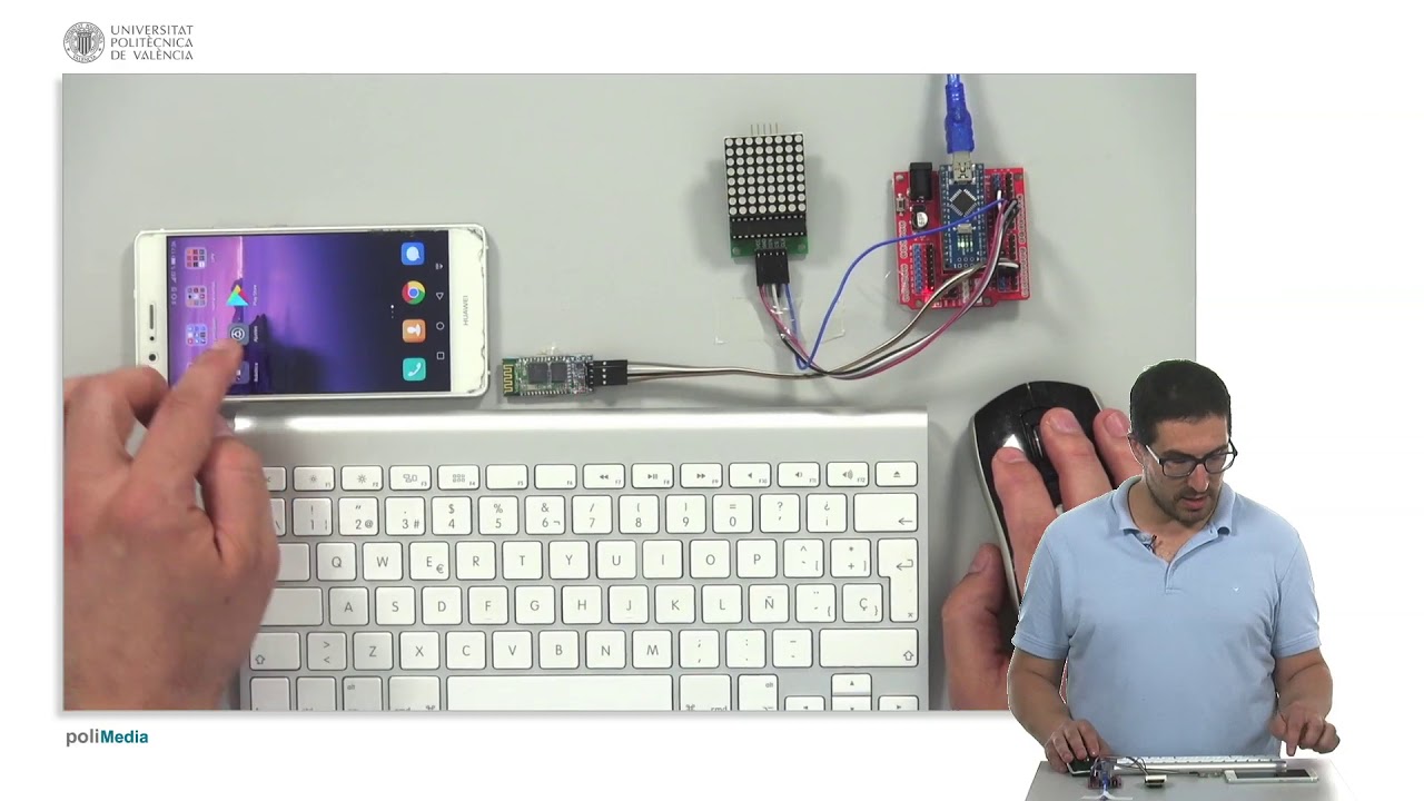 Facilino. Comunicación Bluetooth, recepción de comandos. | 63/76 | UPV