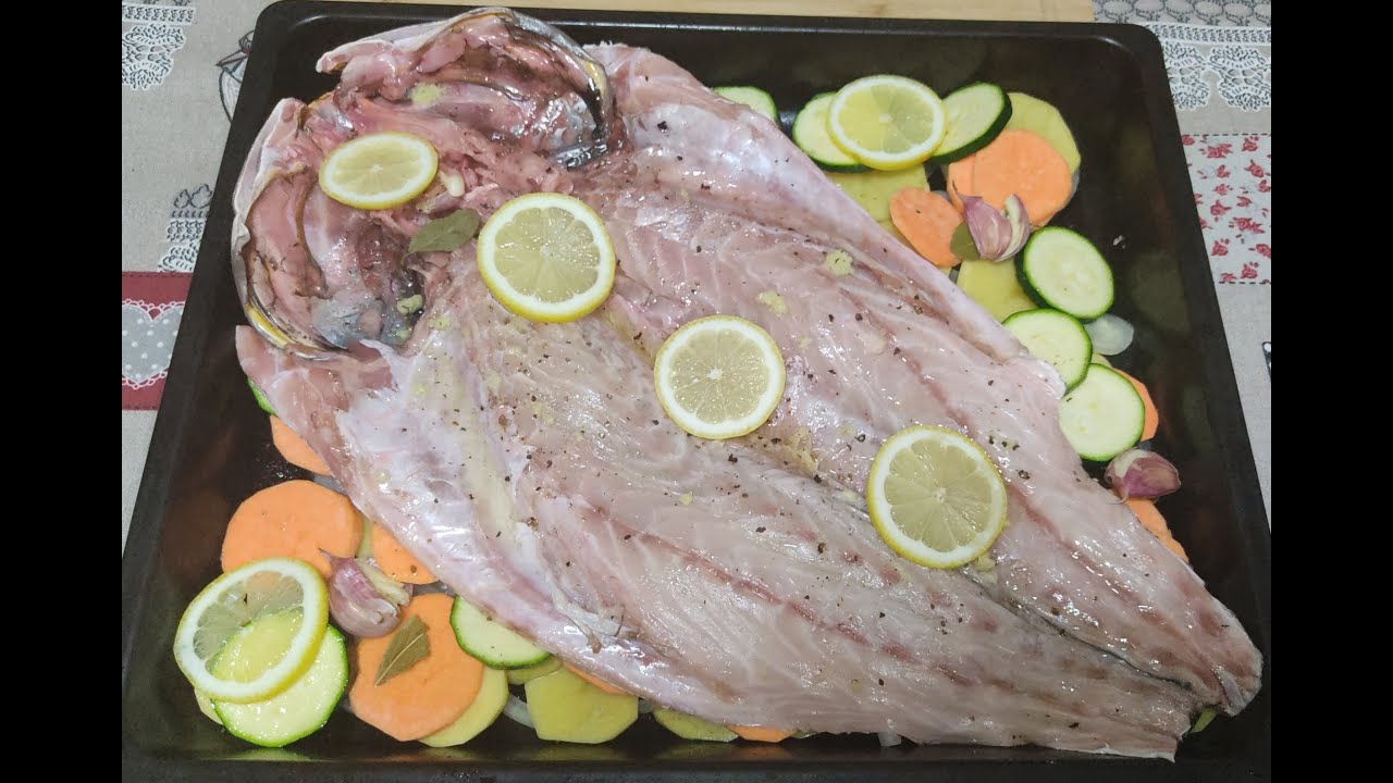 corvina con verduras al horno una maravilla 😋😋😋 🐟🐟🐟🐟🦈