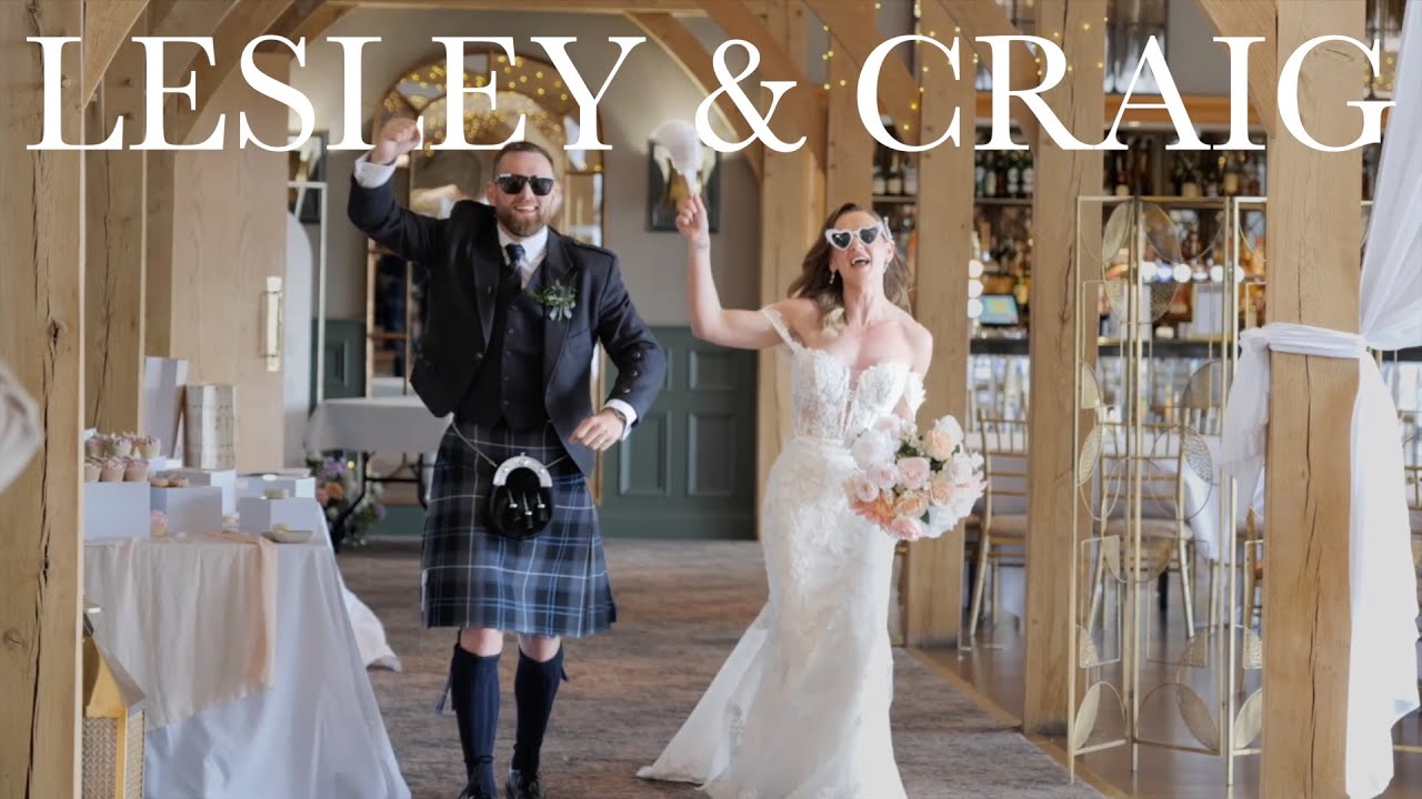 Lesley & Craig - Enterkine House Wedding Highlights Film