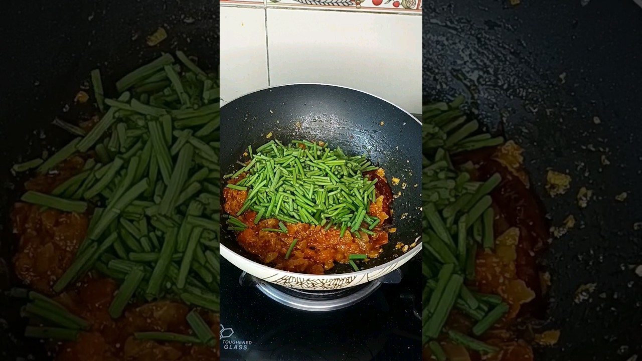 Sahjan ki fali - (सवांजने दी फली) ki sabji 👌🤩 #recipeoftheday  #cookingchannel #viralvideo #recipes