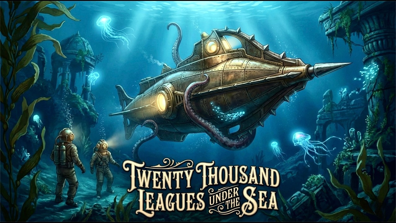 Twenty Thousand Leagues Under the Sea - Chapters 17, 18, 19
