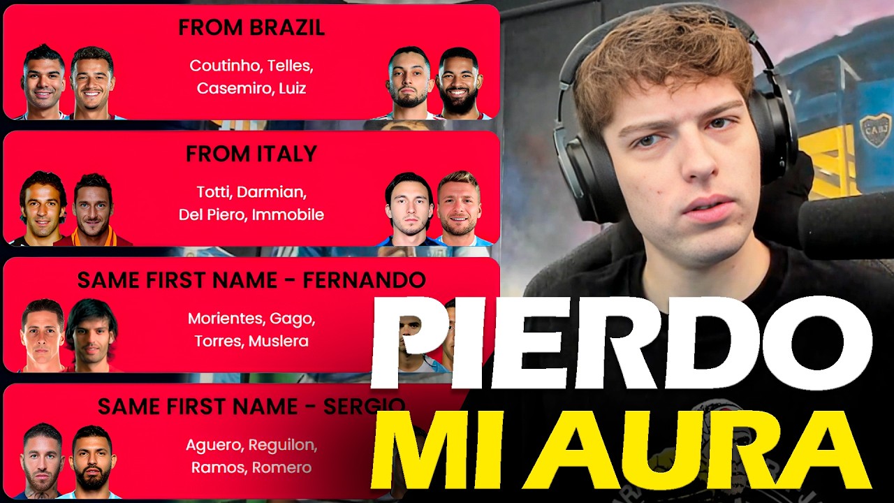 DAVOO XENEIZE JUEGA FUTBOL 11 (PIERDO MI AURA)