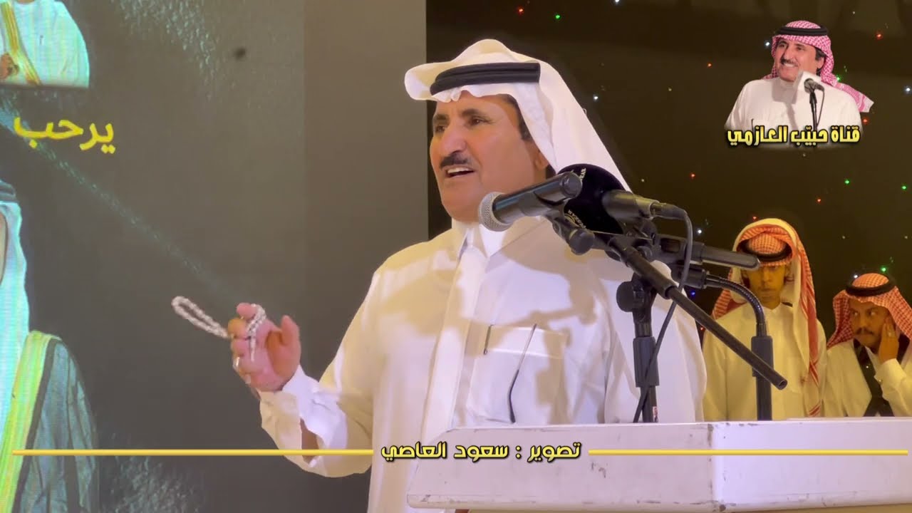 دخيلك لا تبكيني على مطلق ولا مستور 🔥 حبيب العازمي ومحمد السناني وصل العطياني و سلطان المنصوري 5 / 1