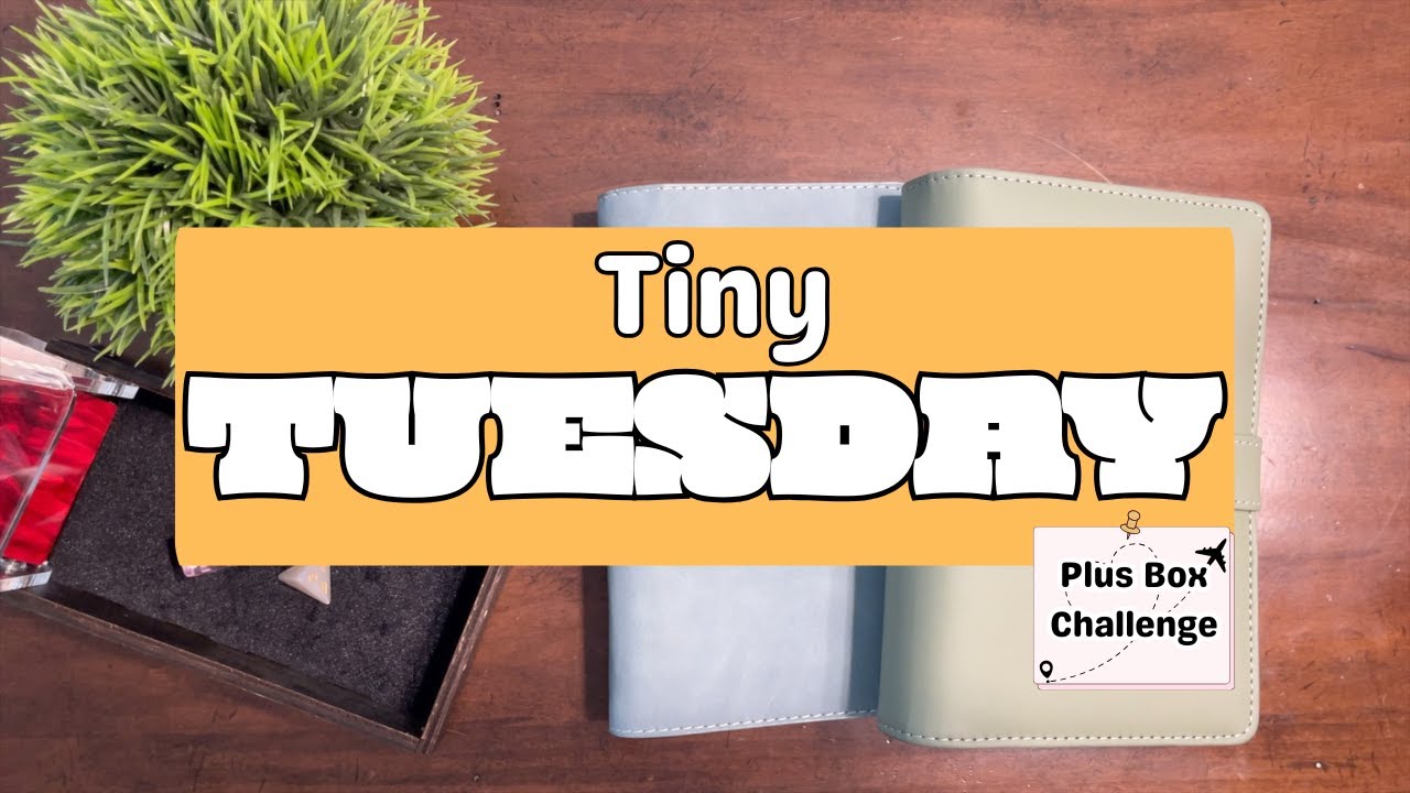 NEW Etsy Items | Tiny Tuesday! | Saving $20 | Box Challenge | January | Savings Challenges