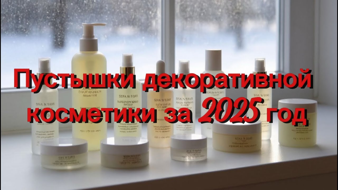 Пустышки декоративной косметики за 2025 год ✨