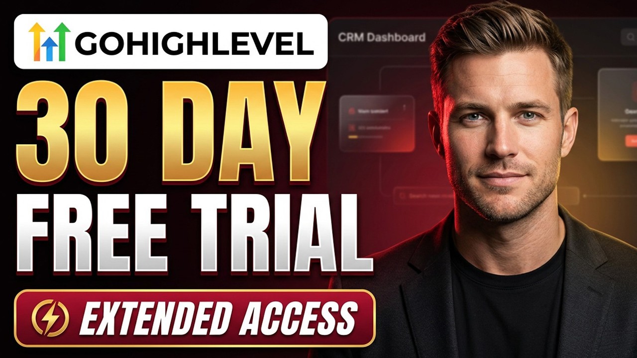 ✅ GoHighLevel Extended Free Trial 2026 | Get 30 Days Free + Special Bonuses