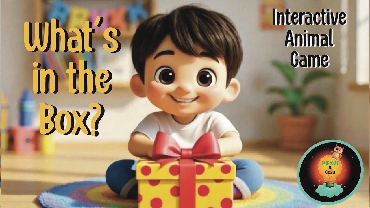 What’s In The Box? Animal Guessing Game for Toddlers & Preschoolers