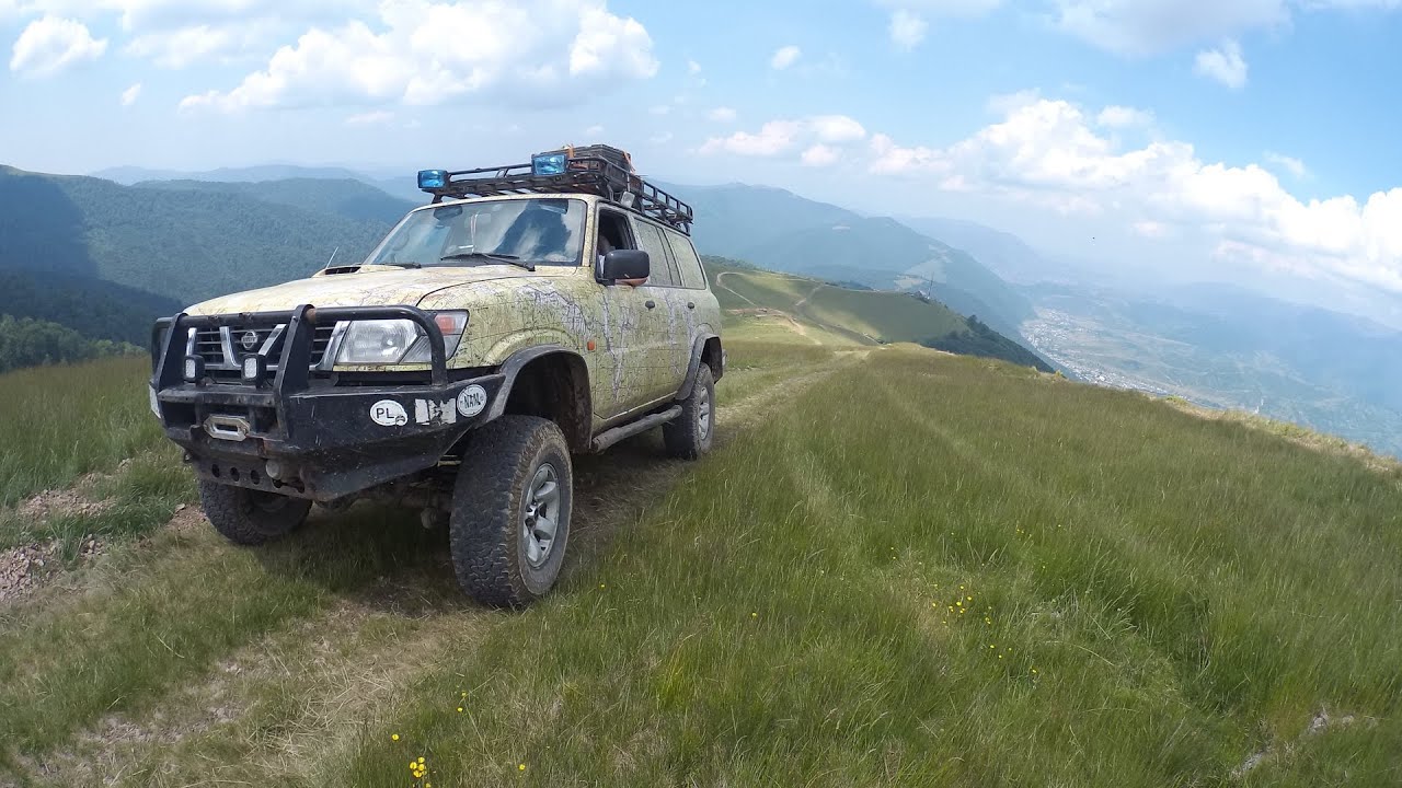 Off Road Ukraina Karpaty 4x4. Katujemy Nissana Patrola - Gruzja Vlog 04