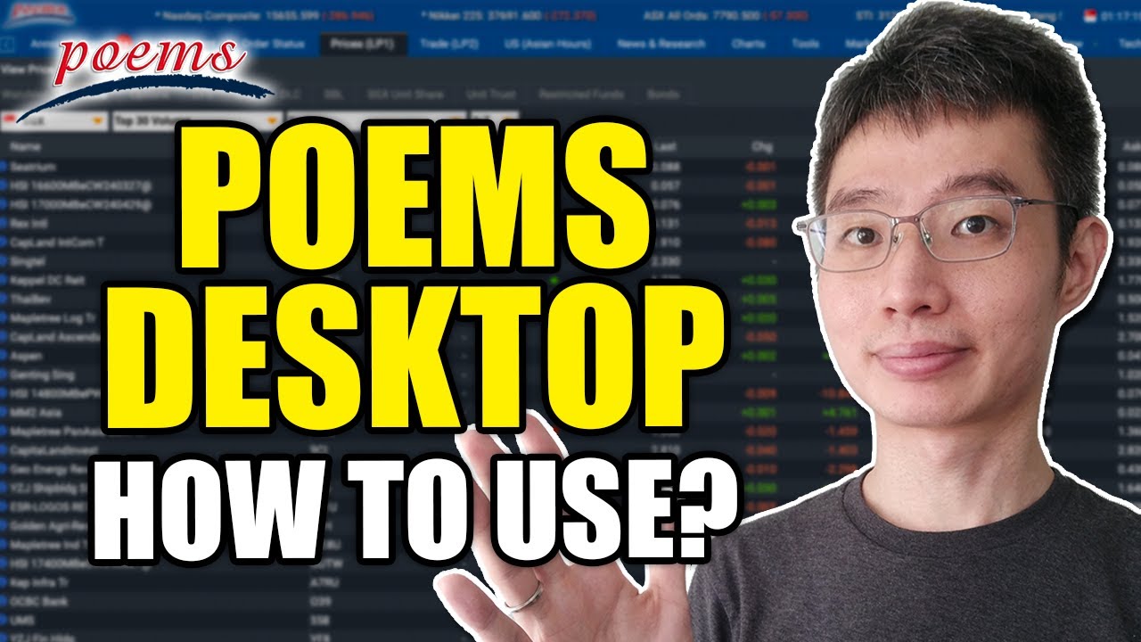 Как купить акции с помощью POEMS PhillipCapital | Пошаговое руководство | CPF и SRS