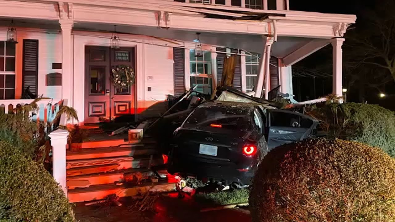 Calls for action after cars repeatedly crash into hotel on Long Island