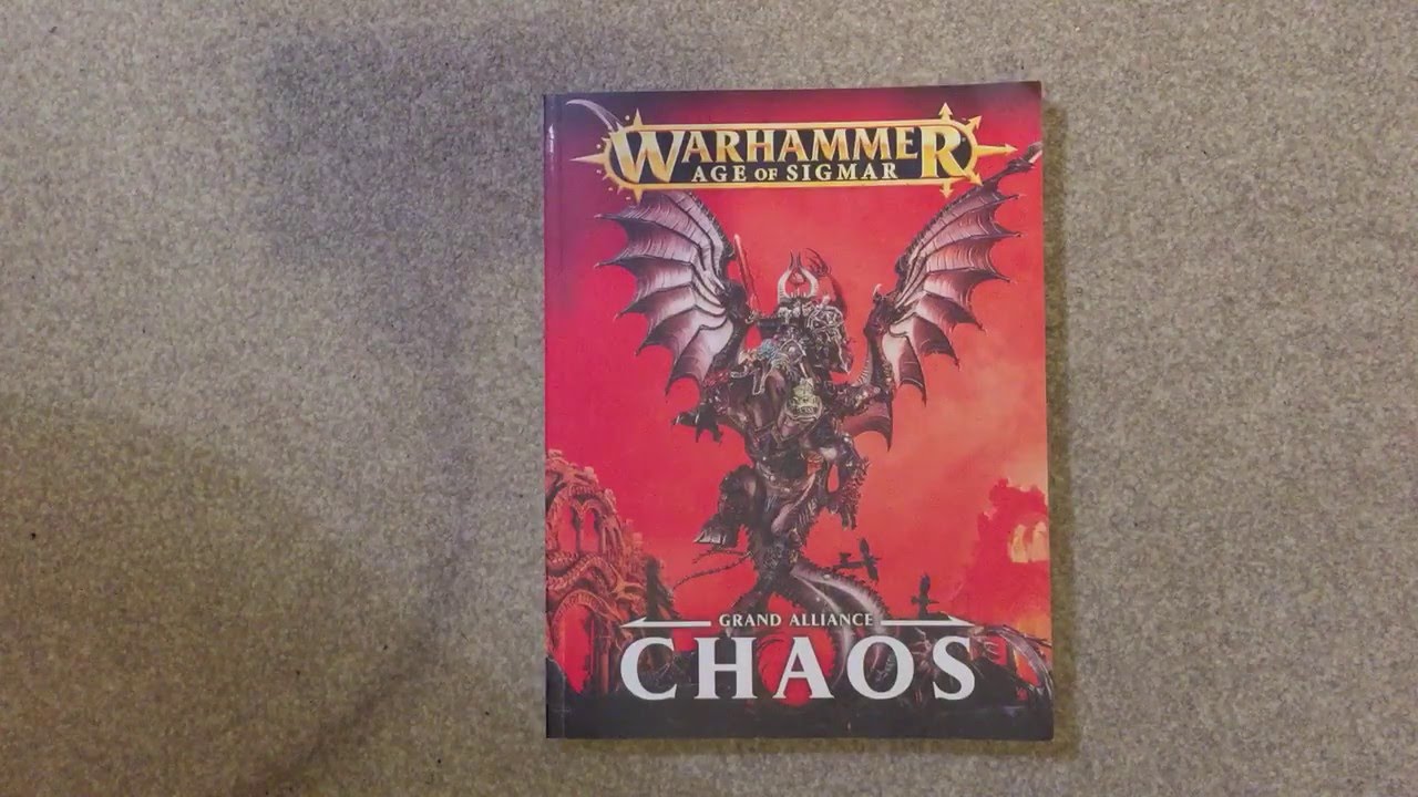 Warhammer Age of Sigmar Chaos Grand Alliance Army Book Review