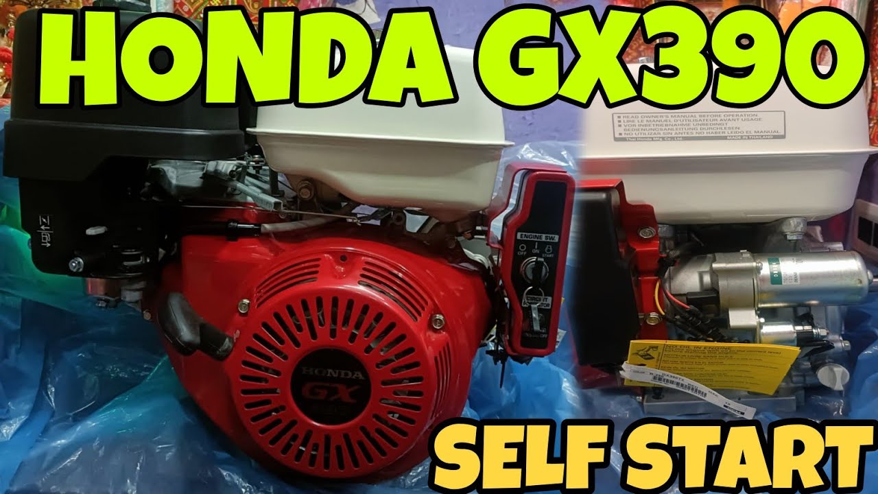 Honda Gx390 Self Engine || Best Engine for Commercial use || First Time