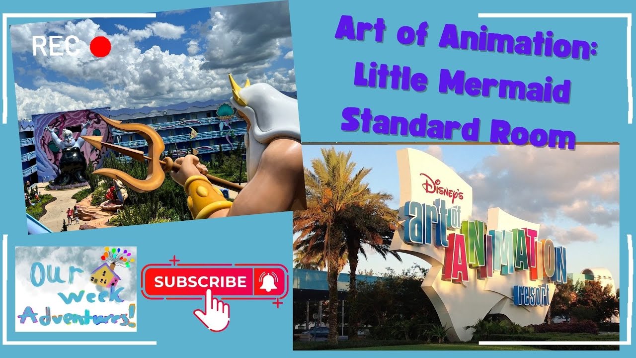 Art of Animation: Little Mermaid Standard Room Tour