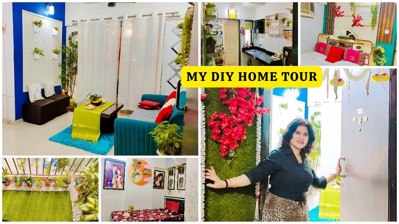My DIY Home Tour 🏠 | 1.5 BHK Apartment Tour | Home Decoration Ideas