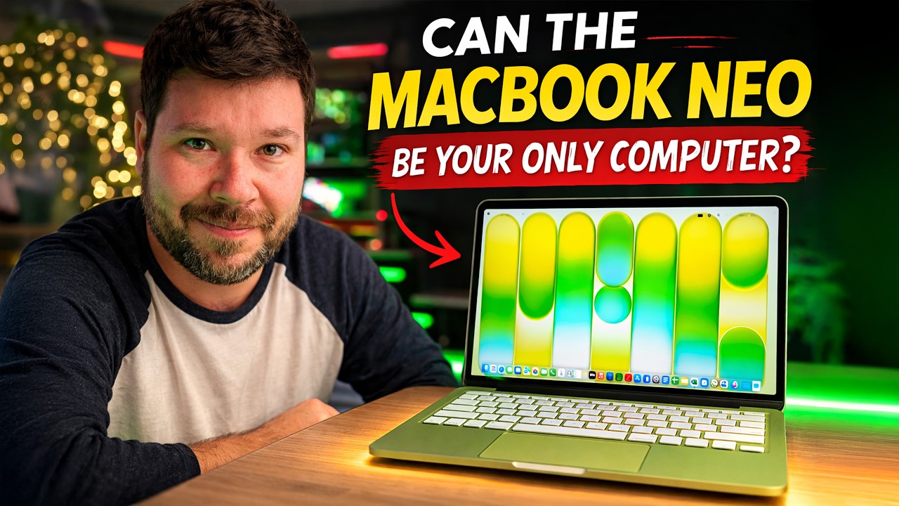 Я использовал MacBook Neo в качестве единственного компьютера в течение недели.