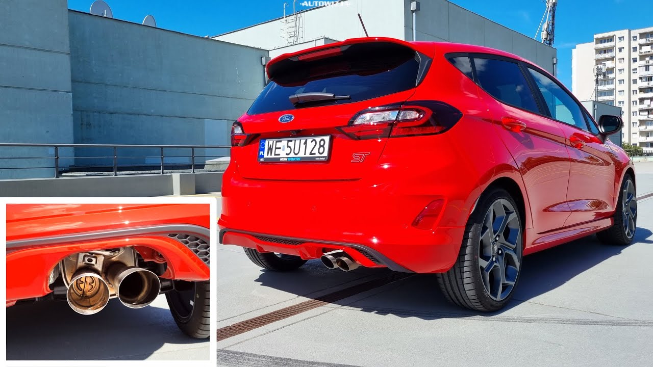 2022 Ford Fiesta ST 1.5 200 Exhaust sound, Sound, Acceleration, Start up sound, Revs, Launch Control