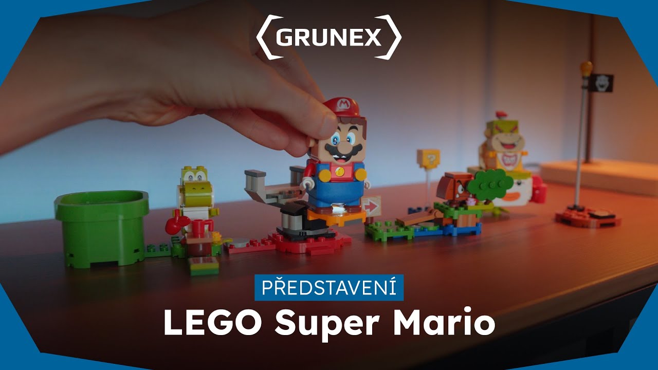 Představení - Kreativní dobrodružství s interaktivními prvky v LEGO Super Mario  - Grunex