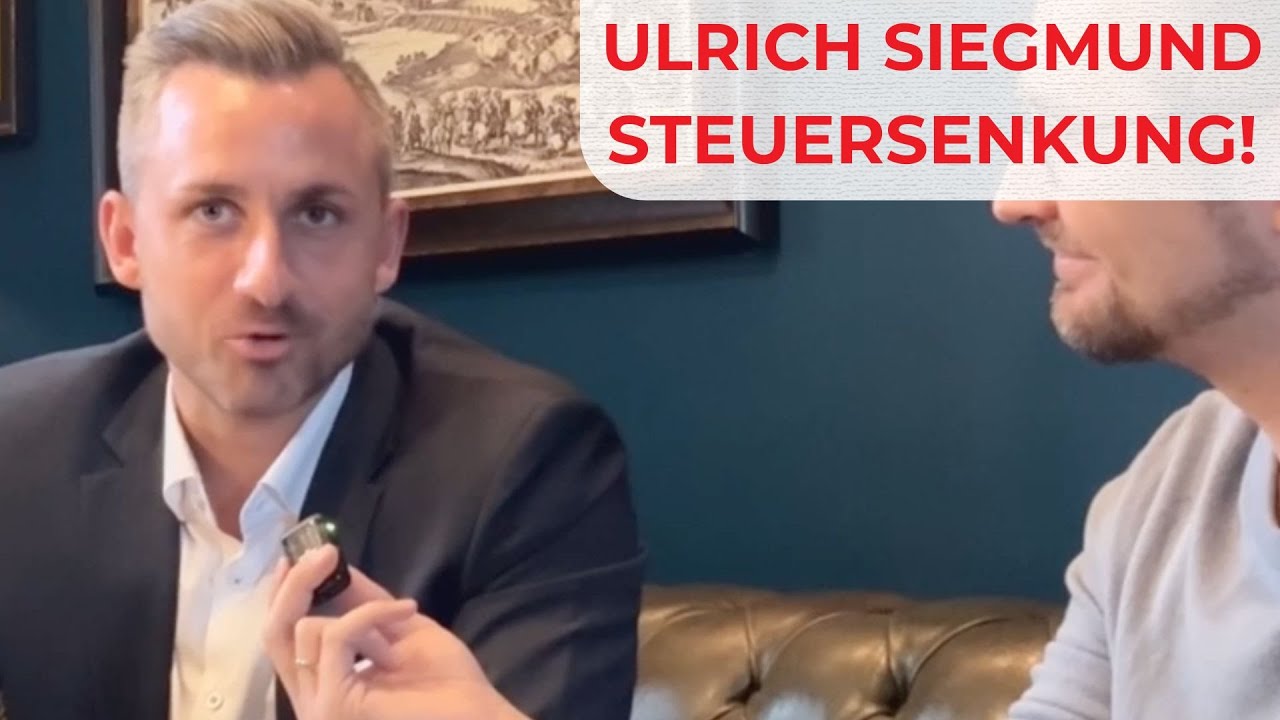 ULRICH SIEGMUND (AFD) INTERVIEW: Erbschaftsteuer, Grunderwerbsteuer und Biersteuer!