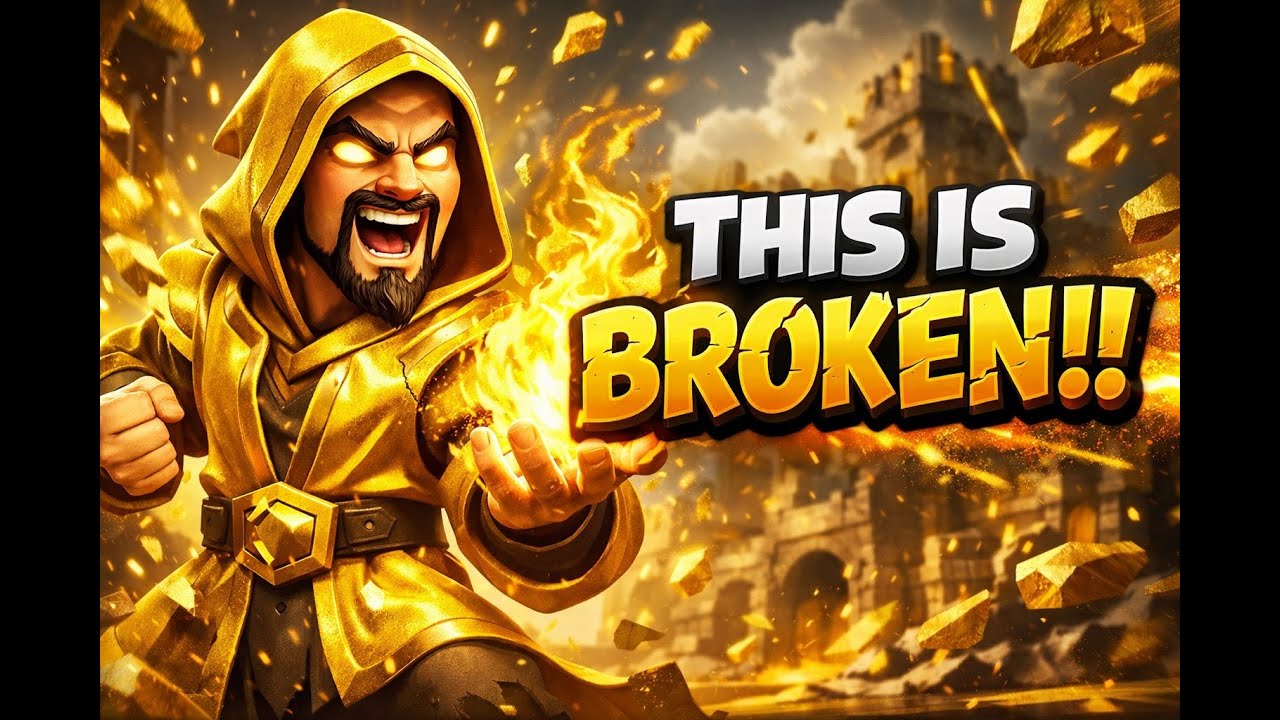 THE MOST BROKEN HERO WIZARD DECK IN CLASH ROYALE!!