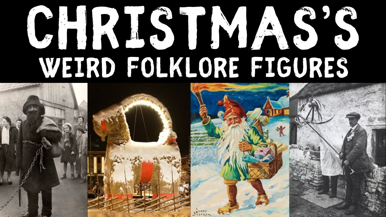 Изучение странных рождественских существ и образов: рождественские мифы и легенды
