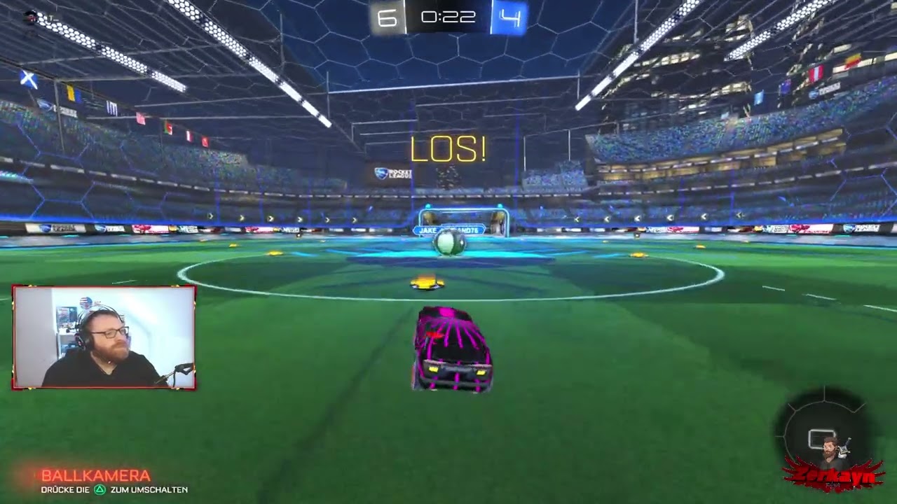 Rocket League Part 489: [ 2v2 Ranked ] - Sauberer Double Tap