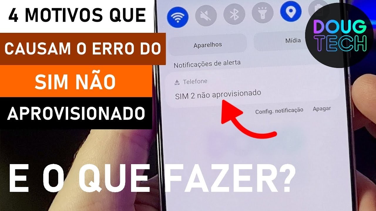 SIM NÃO APROVISIONADO? 4 Motivos que causam isso!