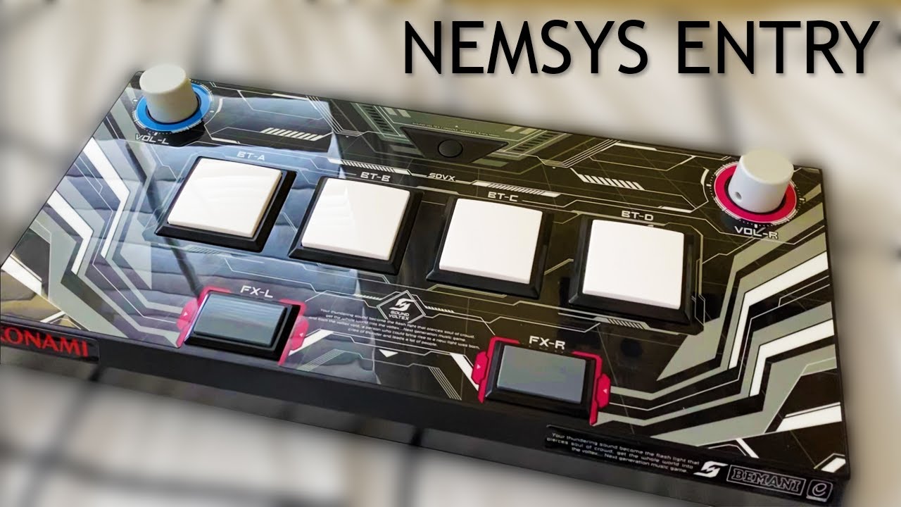 Nemsys Entry Model - Sound Voltex Controller Review [SDVX]