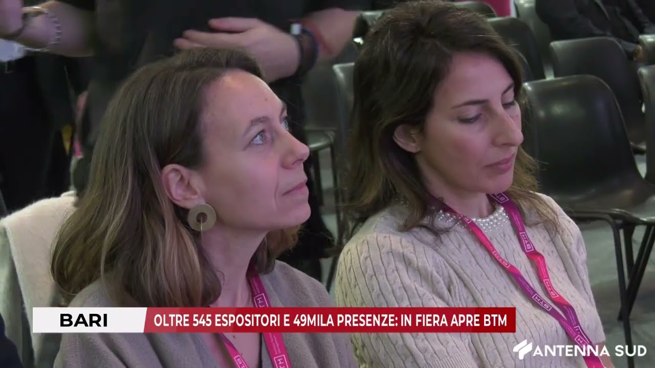 25 FEBBRAIO 2026 -BARI, OLTRE 545 ESPOSITORI E 49MILA PRESENZE: IN FIERA APRE BTM