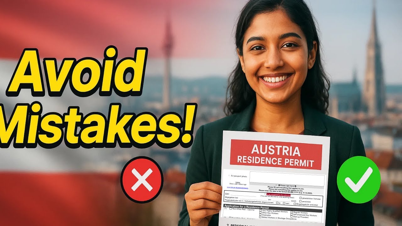 How to Fill Austria Residence Permit Form 2025| A Complete Guide | Austria Bound Ep. 5