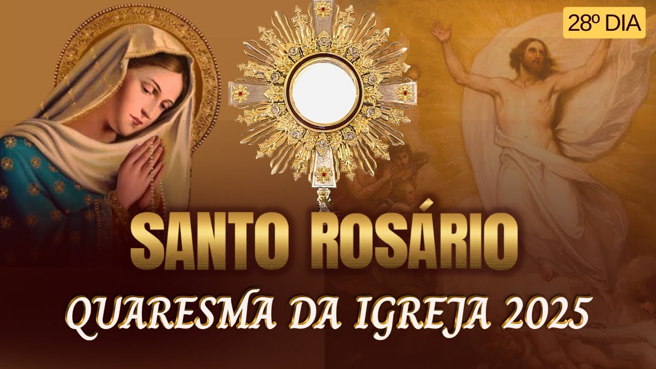 Santo Rosário - Quaresma Da Igreja 2025 - 04/04/25 | AO VIVO #santorosário #quaresma2025=