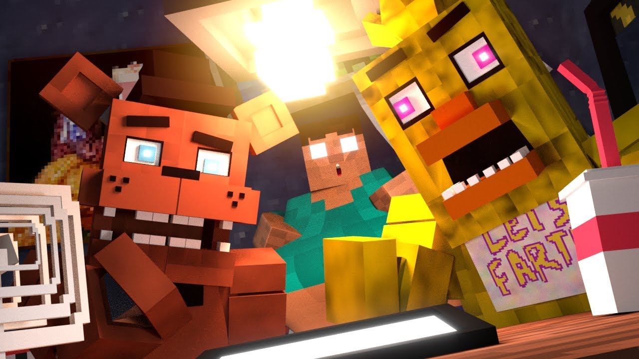 Five Nights at Freddy's (FNAF) - Minecraft Animation (Chica & more!)