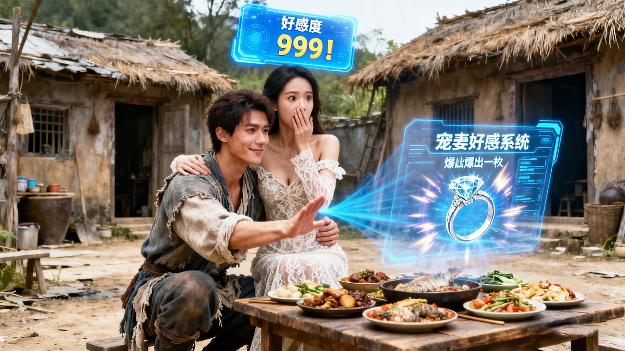 【FULL】小夥因災荒餓死，再睜眼竟重生回到三天前，覺醒寵妻好感系統，提升老婆對自己的好感度即可獲得獎勵，當即決定帶著媳婦逆襲大荒年，吃香喝辣！ #逆襲#minidrama  #中國短劇#精彩大陸短劇