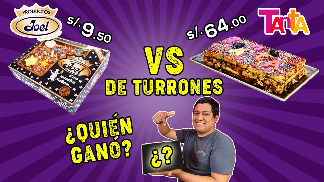 TURRÓN BARATO VS TURRÓN CARO PERÚ!!! ¿Vale la pena? @Mi Receta Magica
